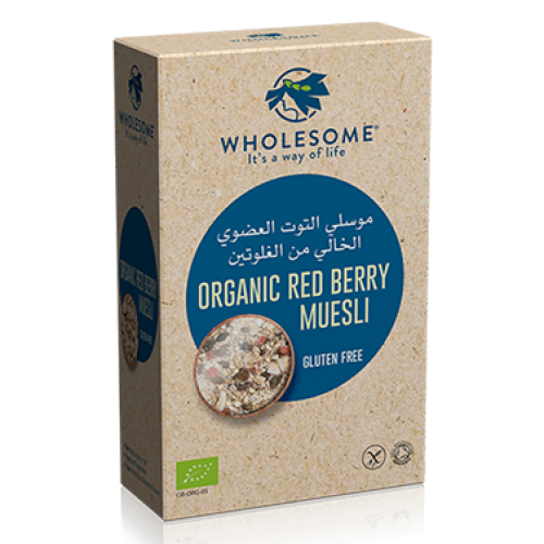 ORGANIC RED BERRY MUESLI GLUTEN FREE Wholesome